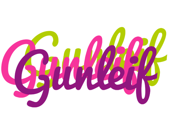Gunleif flowers logo