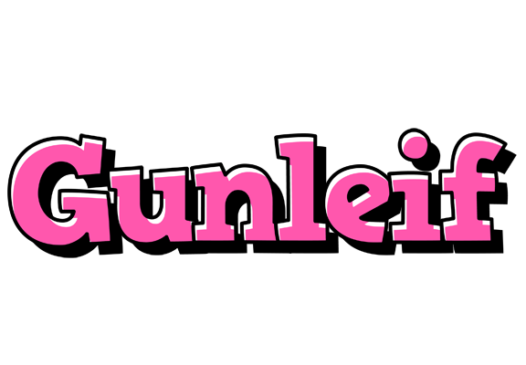 Gunleif girlish logo