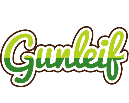 Gunleif golfing logo
