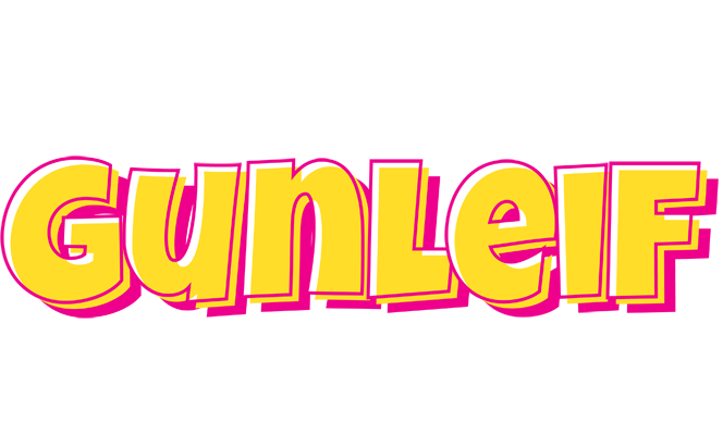 Gunleif kaboom logo