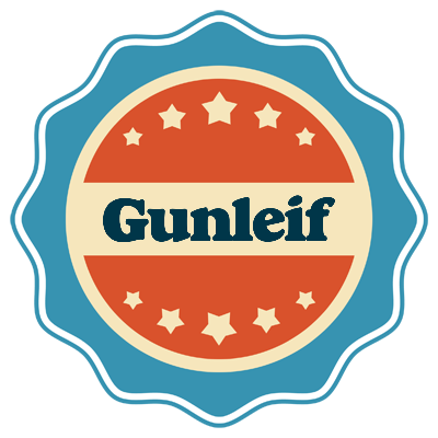 Gunleif labels logo