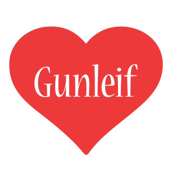 Gunleif love logo