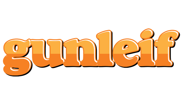 Gunleif orange logo