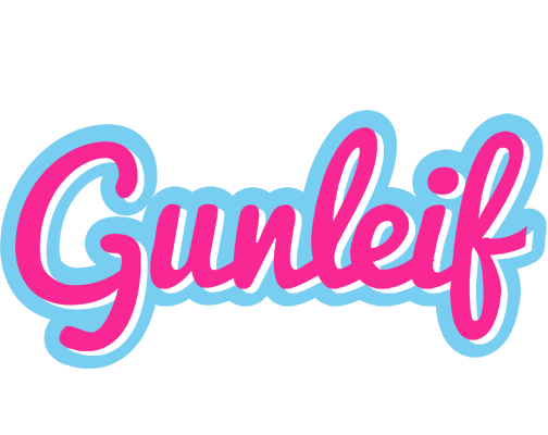 Gunleif popstar logo