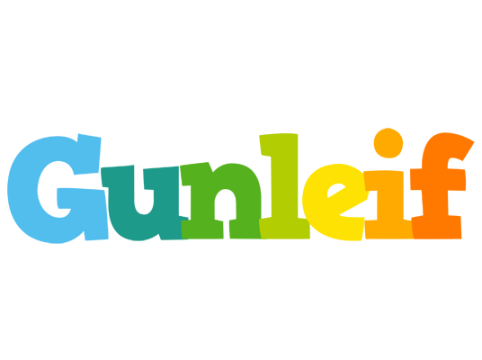 Gunleif rainbows logo