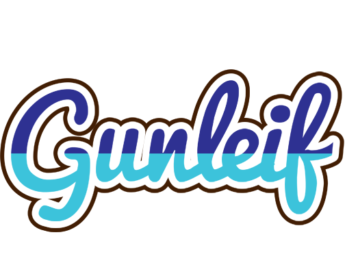 Gunleif raining logo