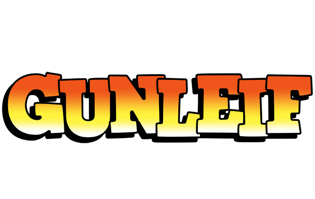 Gunleif sunset logo