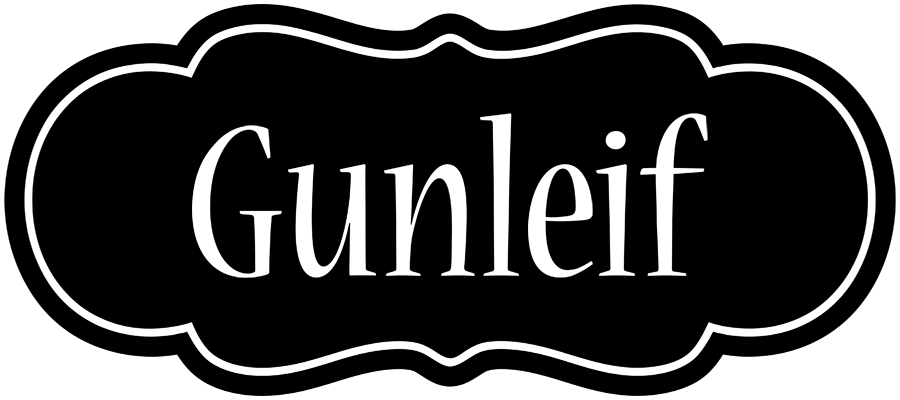 Gunleif welcome logo