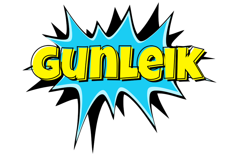 Gunleik amazing logo