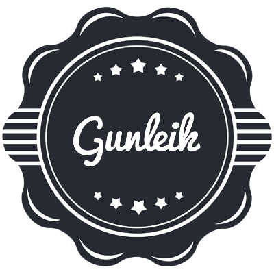 Gunleik badge logo