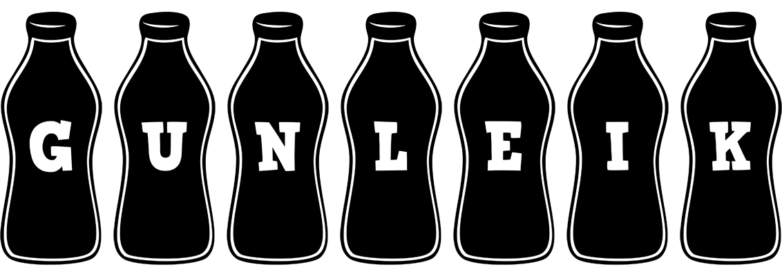 Gunleik bottle logo