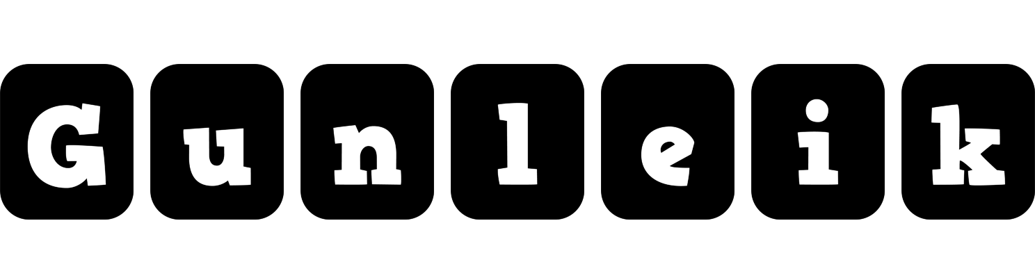 Gunleik box logo