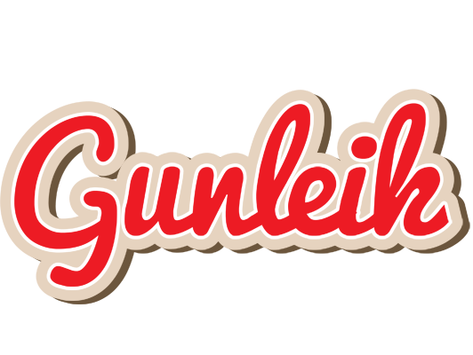 Gunleik chocolate logo