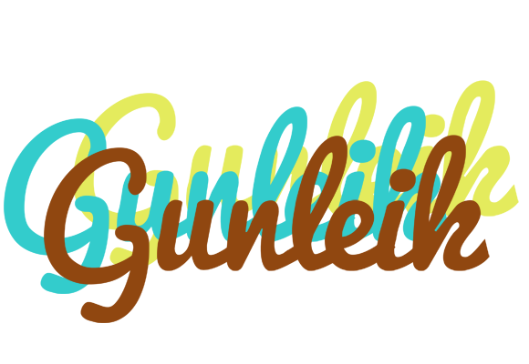 Gunleik cupcake logo