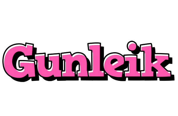 Gunleik girlish logo