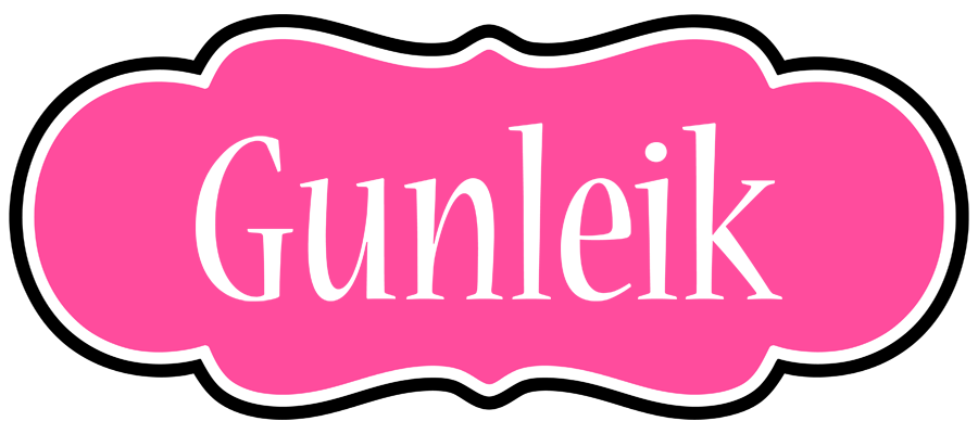 Gunleik invitation logo
