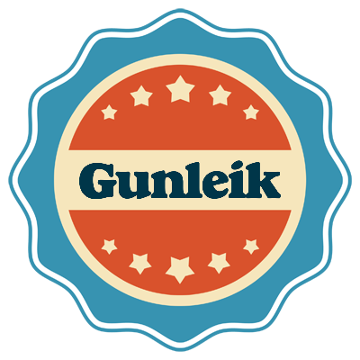 Gunleik labels logo