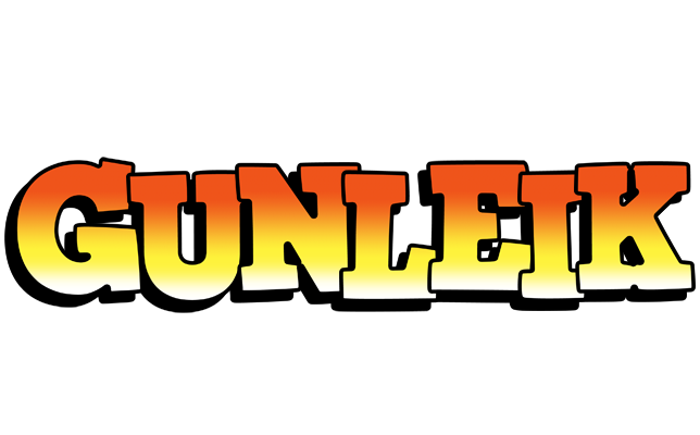 Gunleik sunset logo
