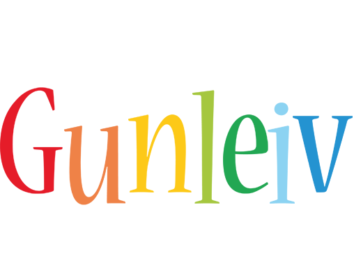 Gunleiv birthday logo