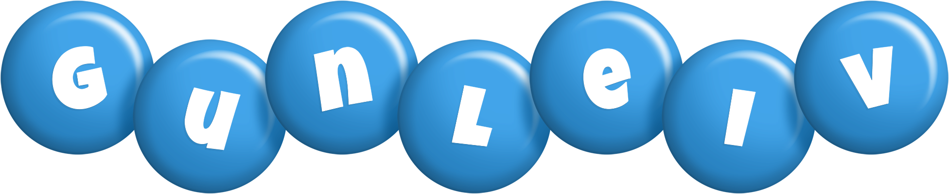 Gunleiv candy-blue logo
