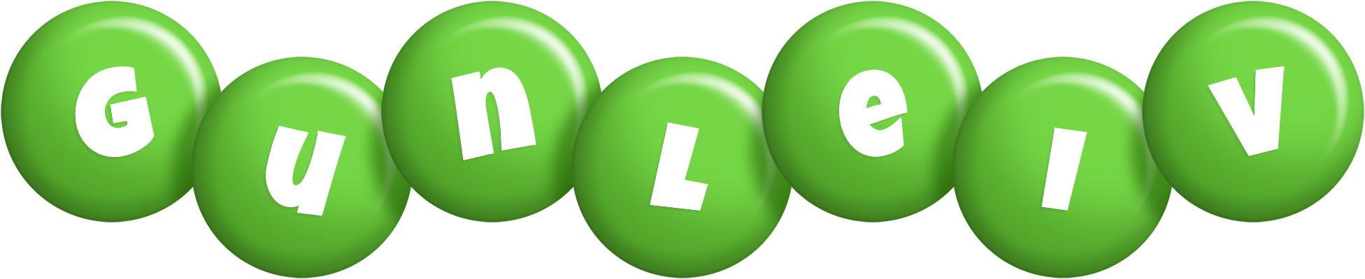 Gunleiv candy-green logo