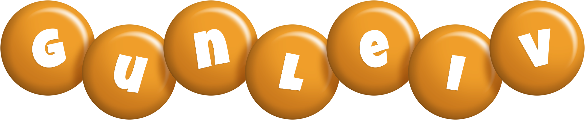 Gunleiv candy-orange logo