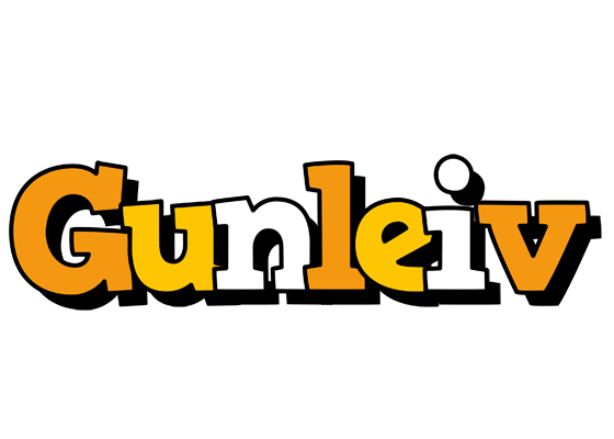 Gunleiv cartoon logo