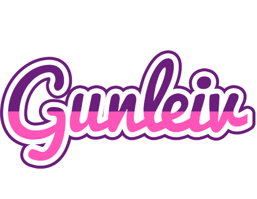 Gunleiv cheerful logo