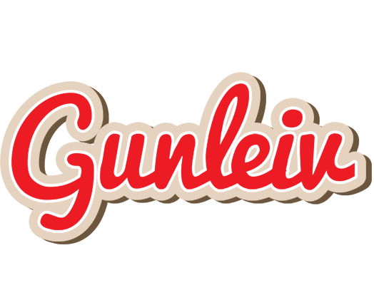 Gunleiv chocolate logo
