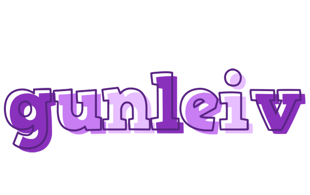 Gunleiv sensual logo