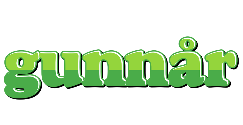 Gunnår apple logo
