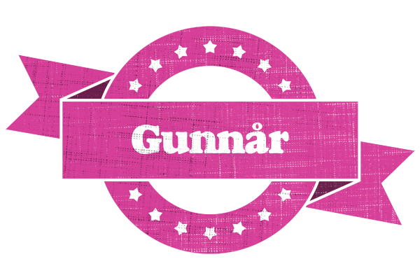Gunnår beauty logo