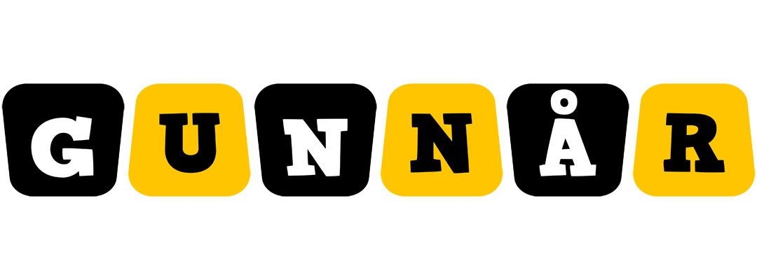 Gunnår boots logo