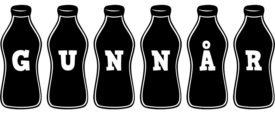 Gunnår bottle logo
