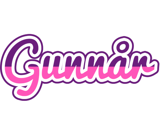 Gunnår cheerful logo