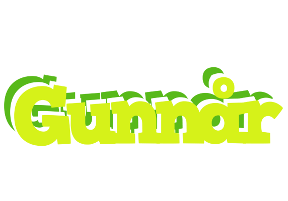 Gunnår citrus logo