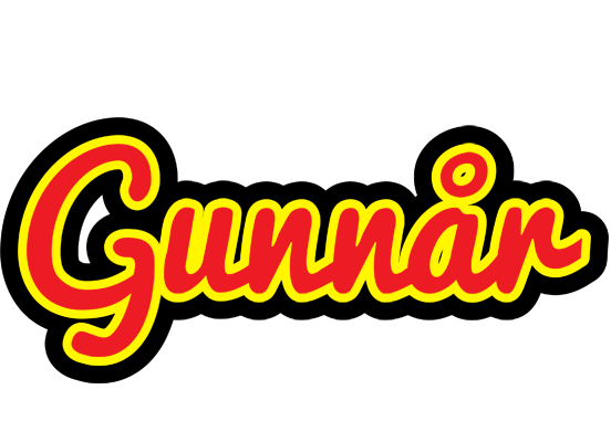 Gunnår fireman logo