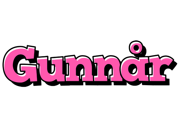 Gunnår girlish logo