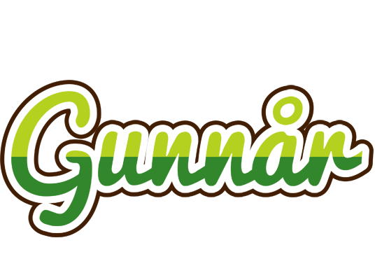 Gunnår golfing logo