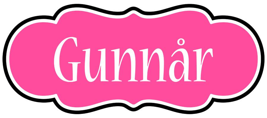 Gunnår invitation logo