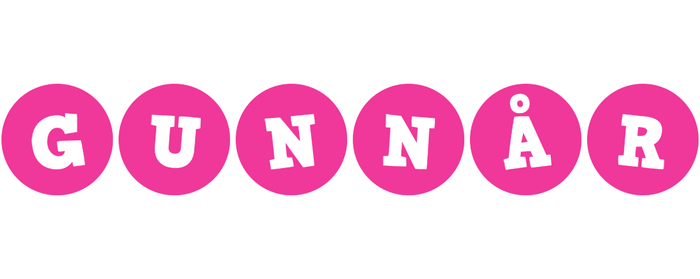 Gunnår poker logo