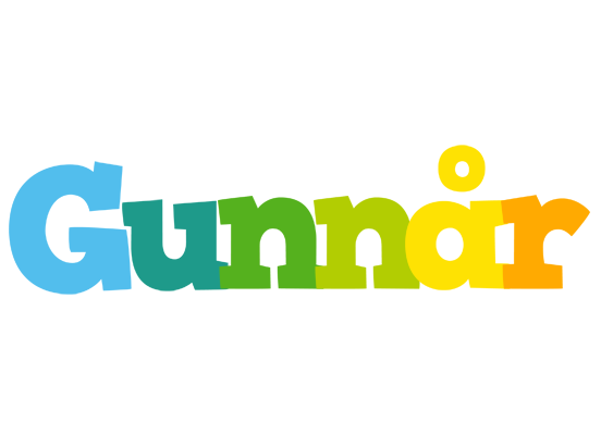 Gunnår rainbows logo