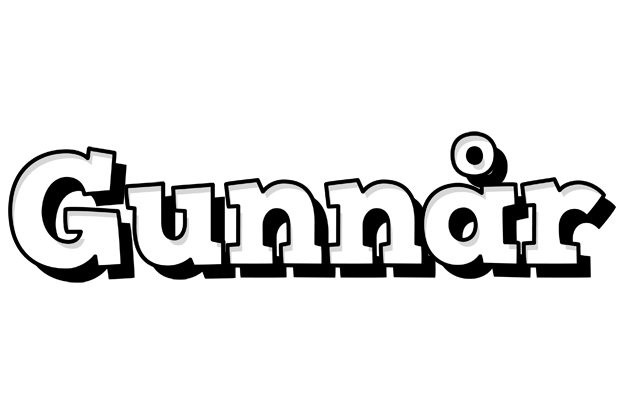 Gunnår snowing logo