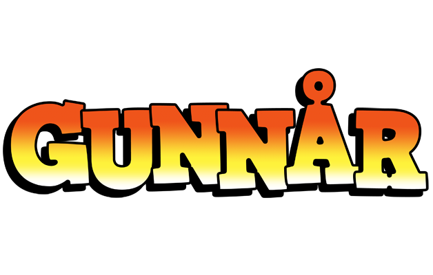 Gunnår sunset logo
