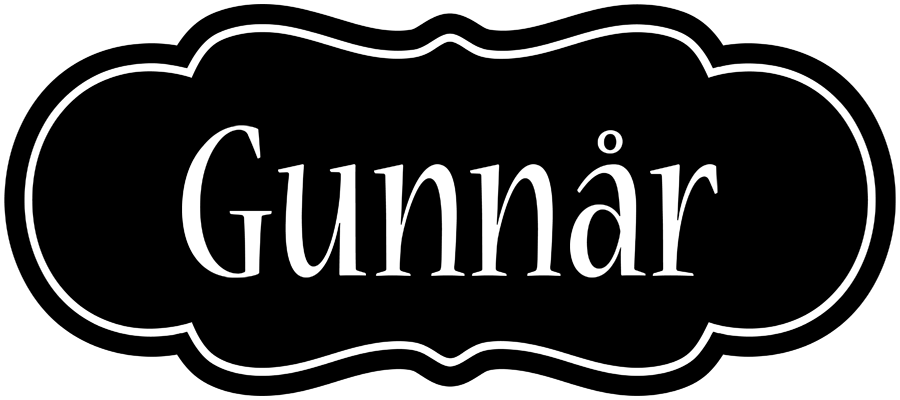 Gunnår welcome logo