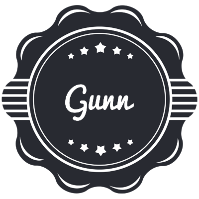 Gunn badge logo