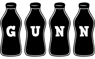 Gunn bottle logo