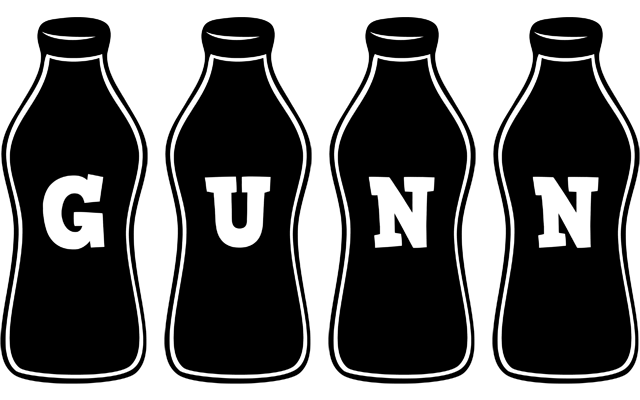 Gunn bottle logo