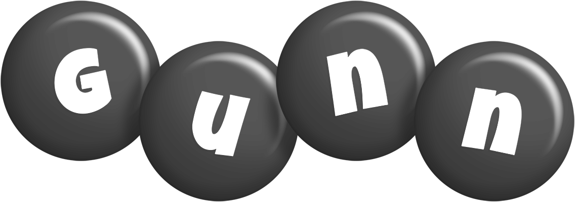 Gunn candy-black logo
