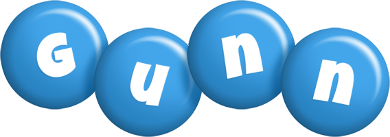 Gunn candy-blue logo